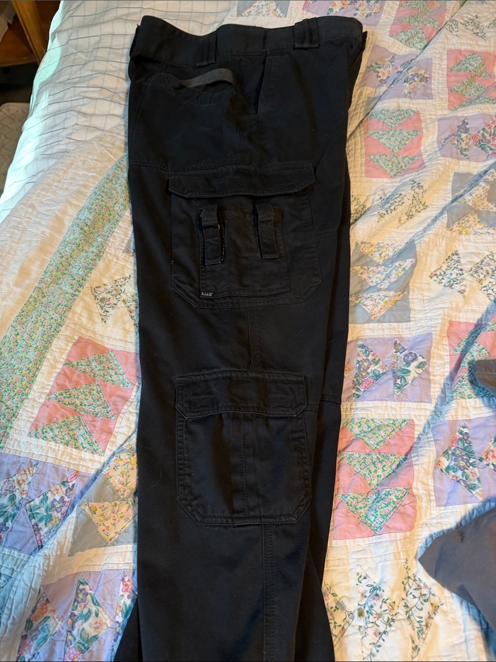 5.11 Tactical Black Relaxed Cargo Jeans